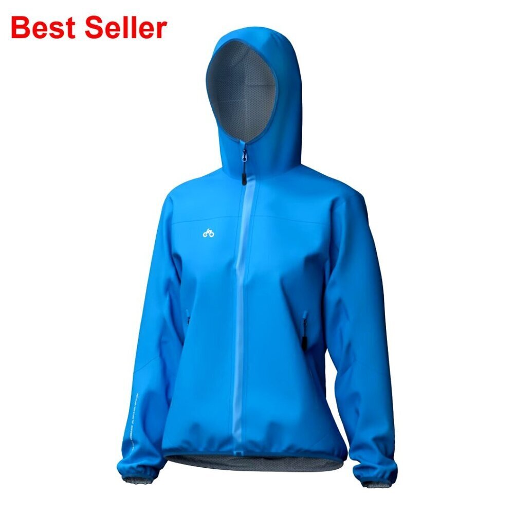 Waterproof Windbreaker Hooded Jacket for Cycling Running Hiking
